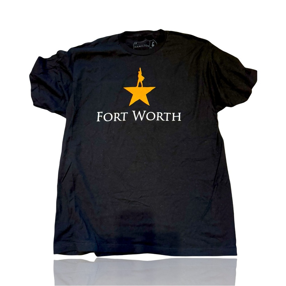 Broadway Musicals: Hamilton in “Ft. Worth Texas” Limited Edition Commemorative T